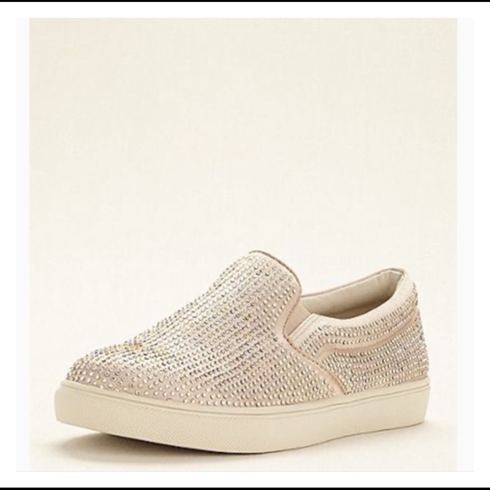 🍓Steve Madden Crystal Slip Ons 🍓